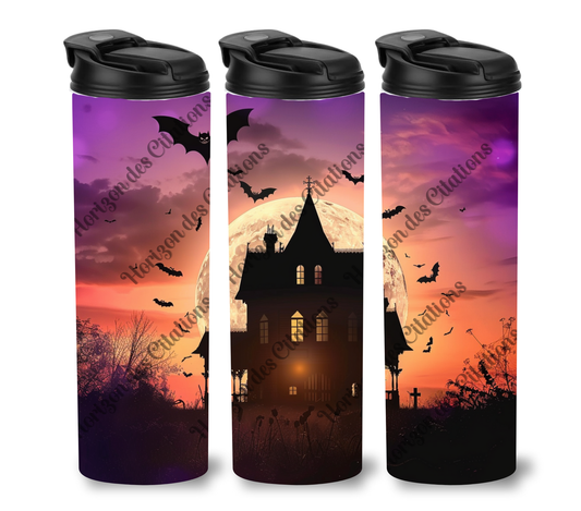 Tumbler 20oz - Halloween - Manoir Hanté