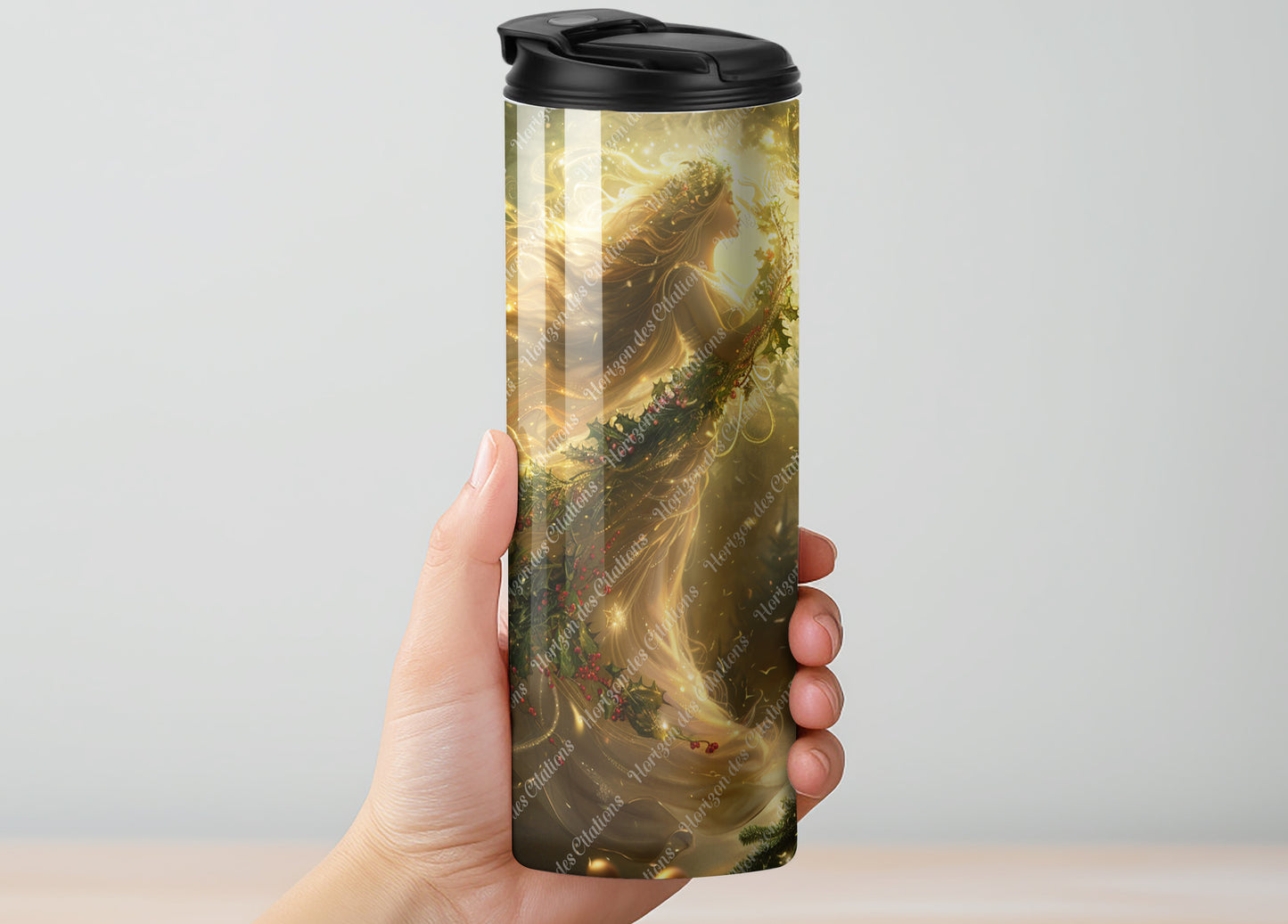 Tumbler 20oz - Noël - Fée de Noel 01