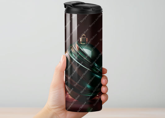 Tumbler 20oz - Noël - Émeraude Royale