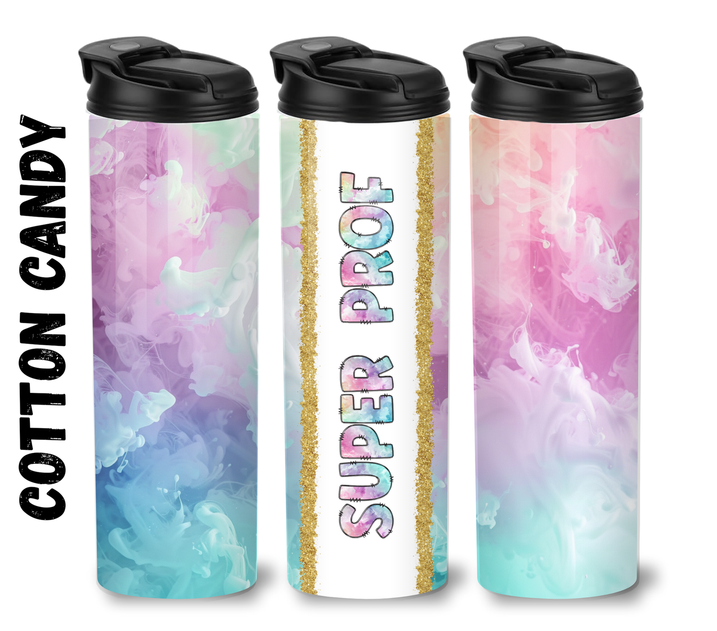 Ensemble Super Prof – Tumbler 20oz, Porte-clés et Étui à crayons assortis