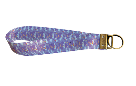 Porte Clés de poignet - Halloween - Fantômes joyeux