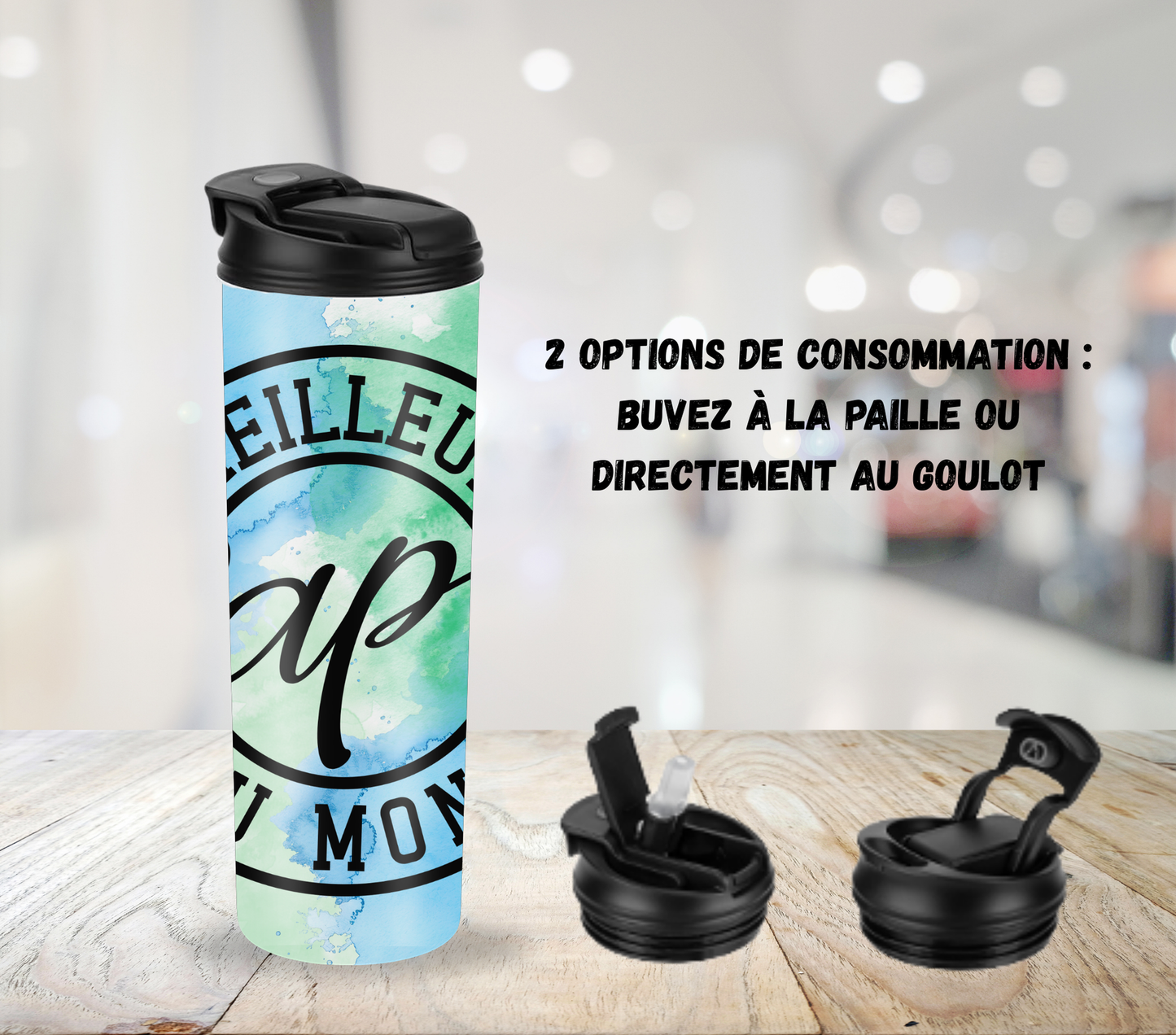 Tumbler 20oz - Fête des pères - Meilleur papa du monde
