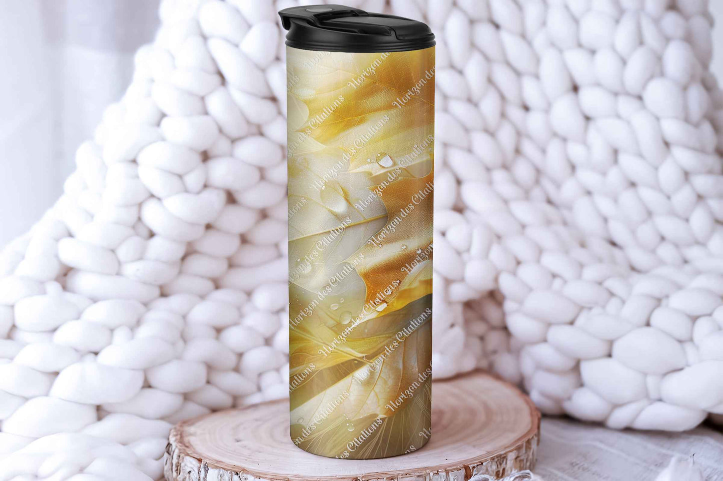 Tumbler 20oz (591ml) - Automne - Éclat Doré