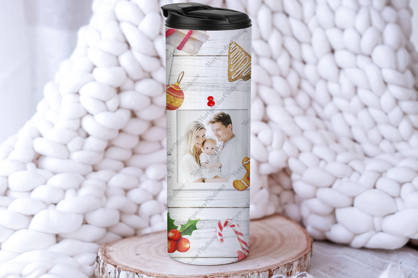 Tumbler 20oz - Noël - Mémoires de Noël