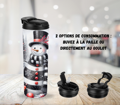 Tumbler 20oz - Noël - Bonhomme Chic