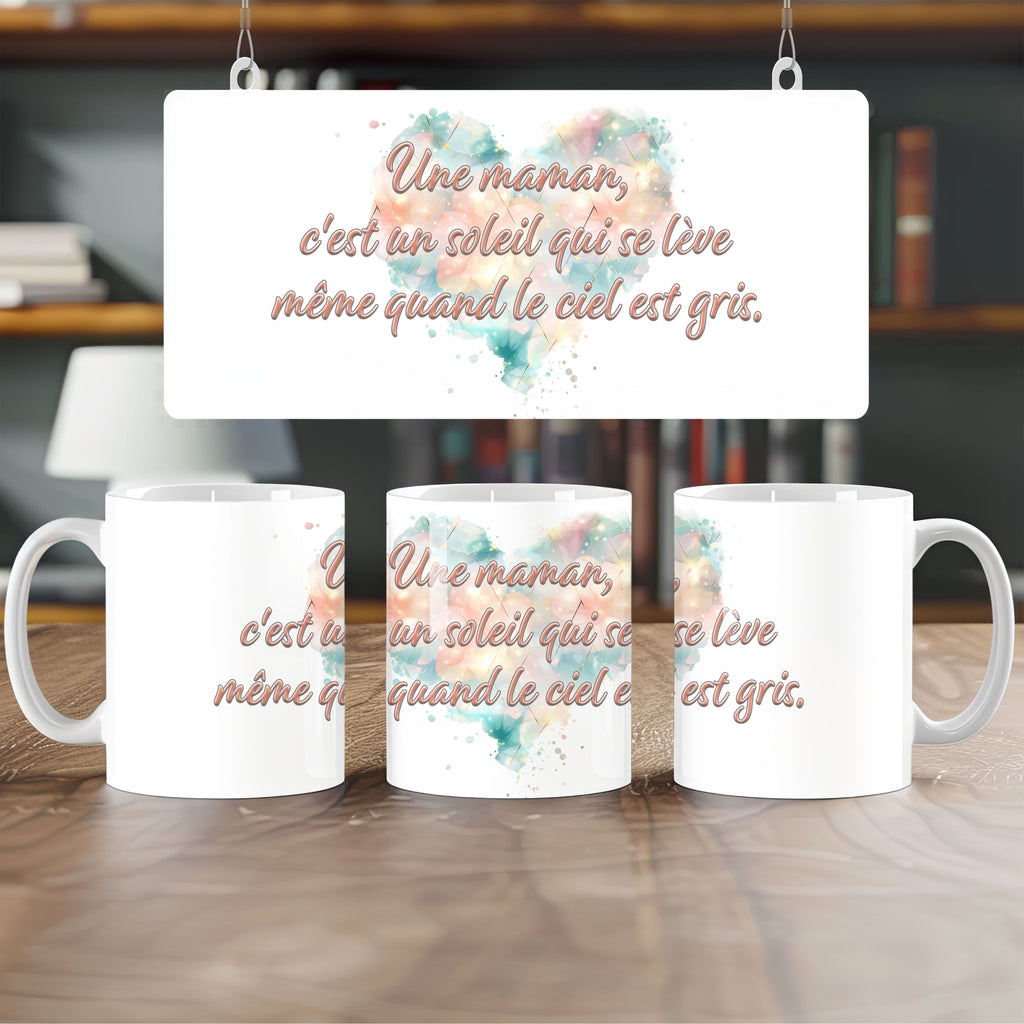 Tasse 11oz - Citation Maman Soleil