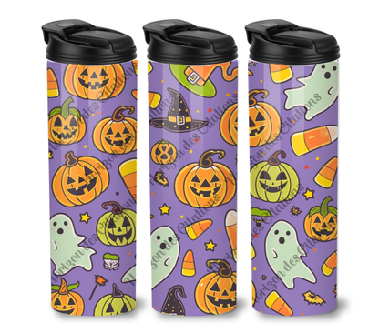 Tumbler 20oz - Halloween - Citrouilles & Bonbons