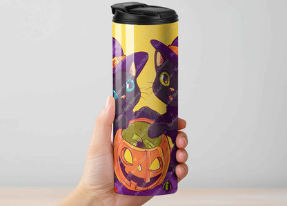 Tumbler 20oz (591ml) - Halloween - Chatons Sorciers