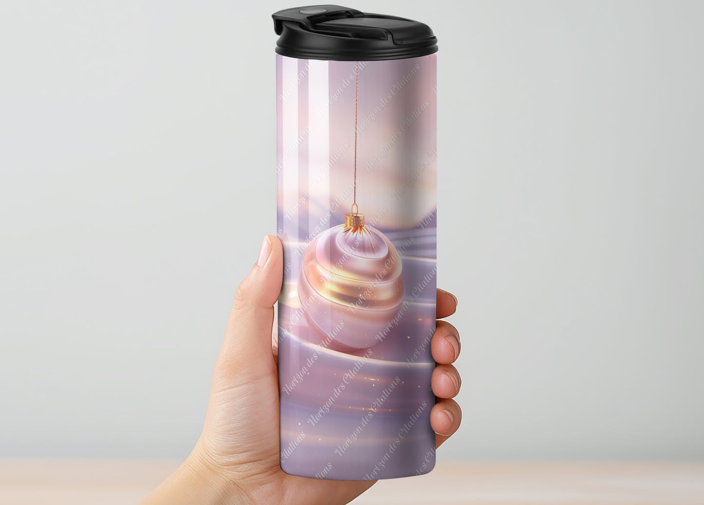 Tumbler 20oz - Noël - Douceur Nacrée