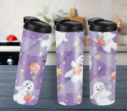 Tumbler 20oz - Halloween - Fantômes joyeux