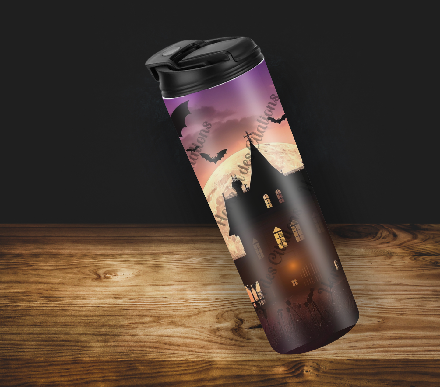 Tumbler 20oz - Halloween - Manoir Hanté