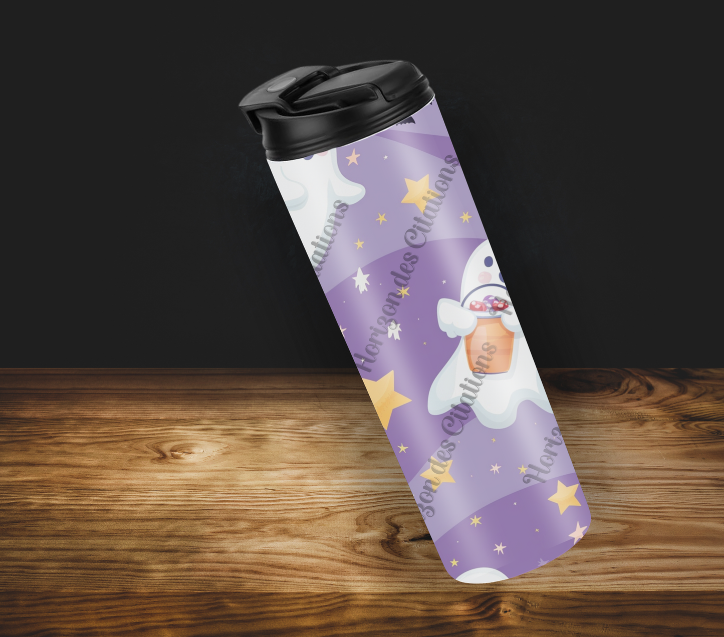 Tumbler 20oz - Halloween - Fantômes joyeux