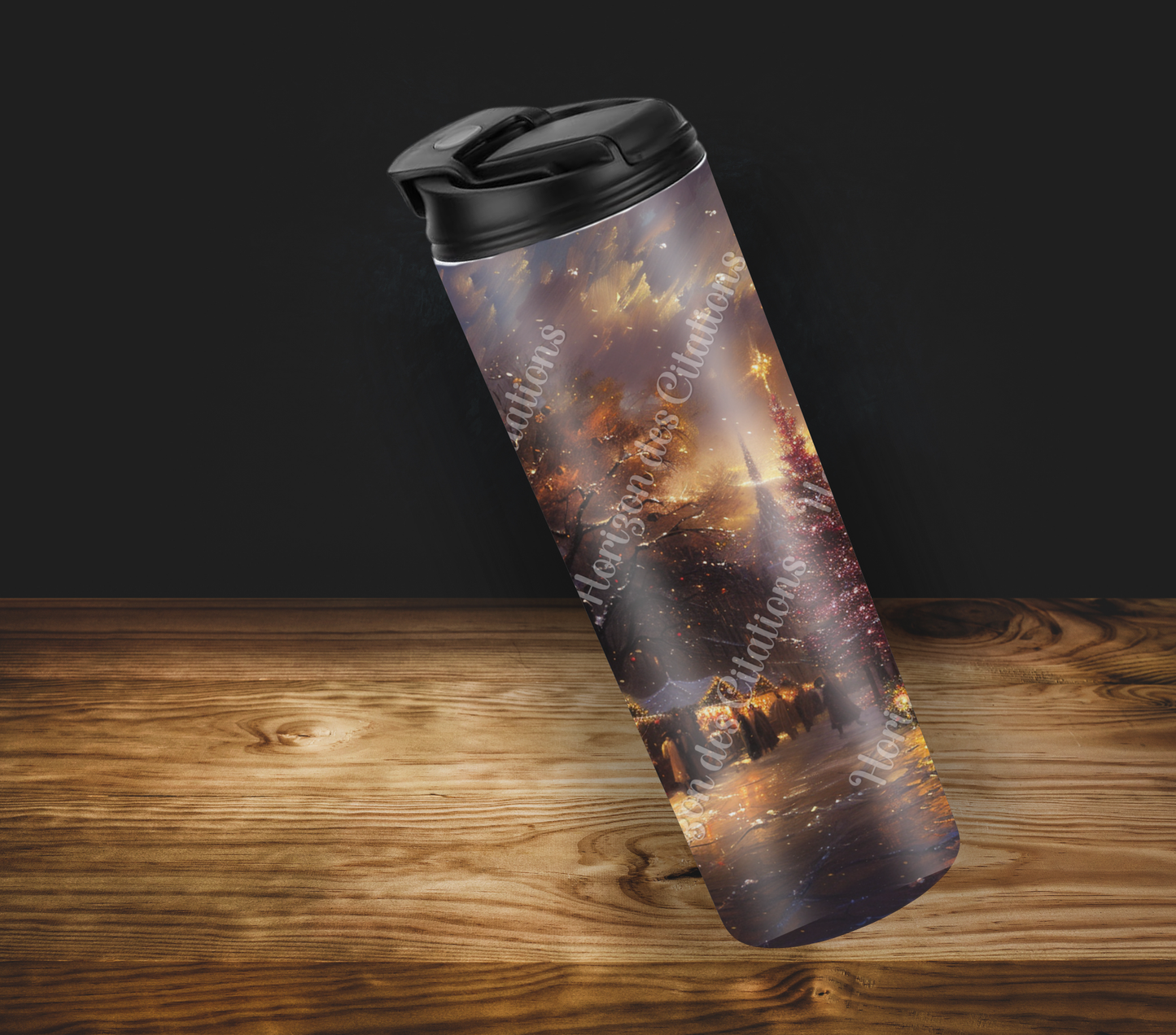 Tumbler 20oz - Noël - Marché de Noël
