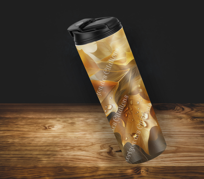 Tumbler 20oz - Automne - Feuilles Dorées