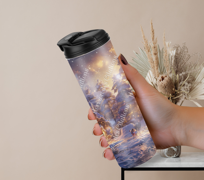 Tumbler 20oz - Noël - Refuge Enneigé