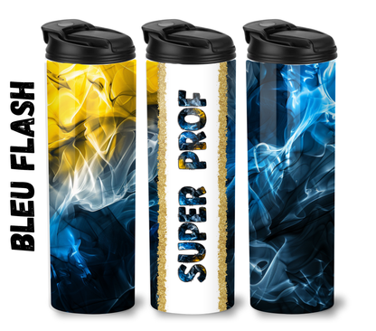 Ensemble Super Prof – Tumbler 20oz, Porte-clés et Étui à crayons assortis