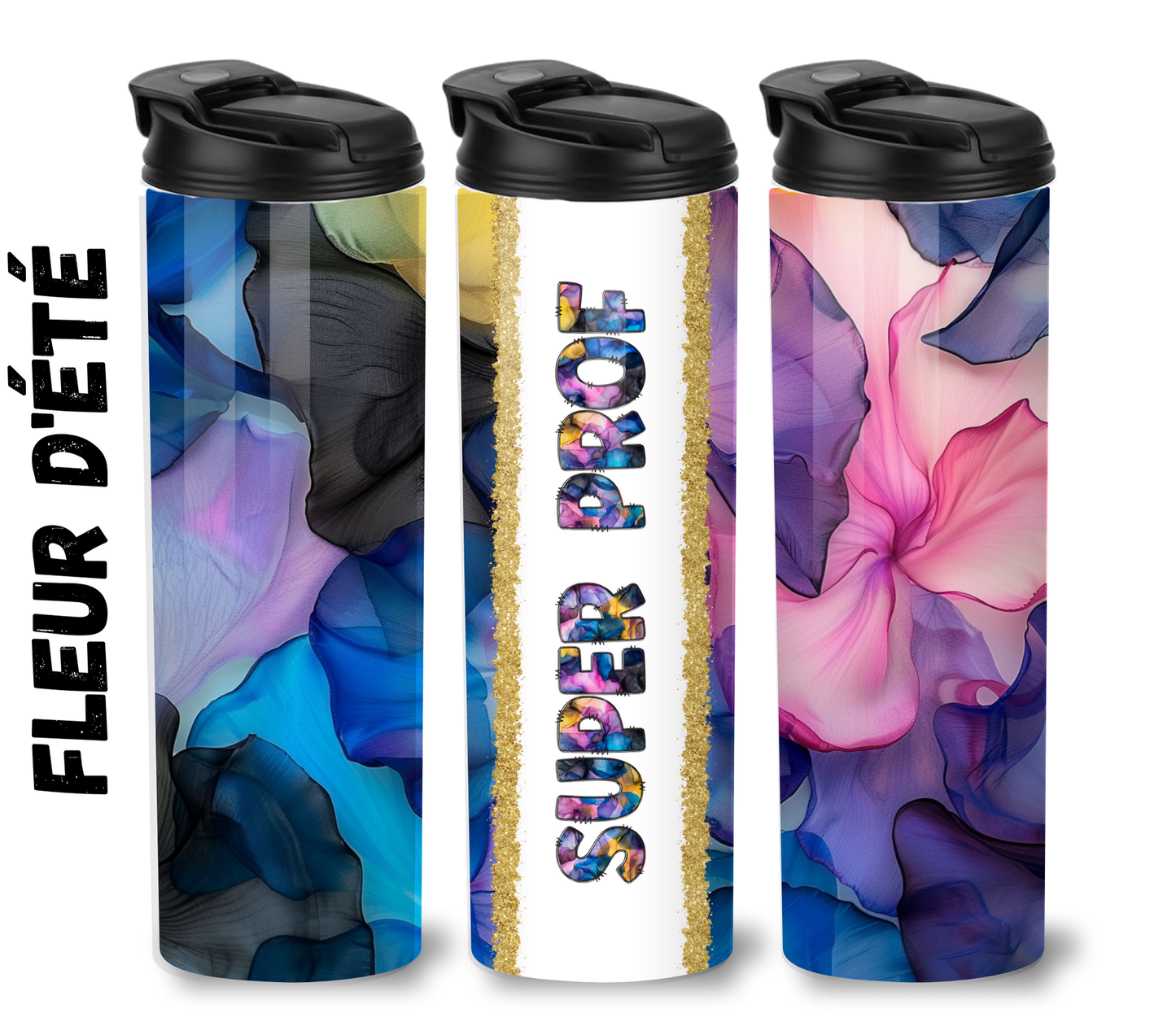 Ensemble Super Prof – Tumbler 20oz, Porte-clés et Étui à crayons assortis