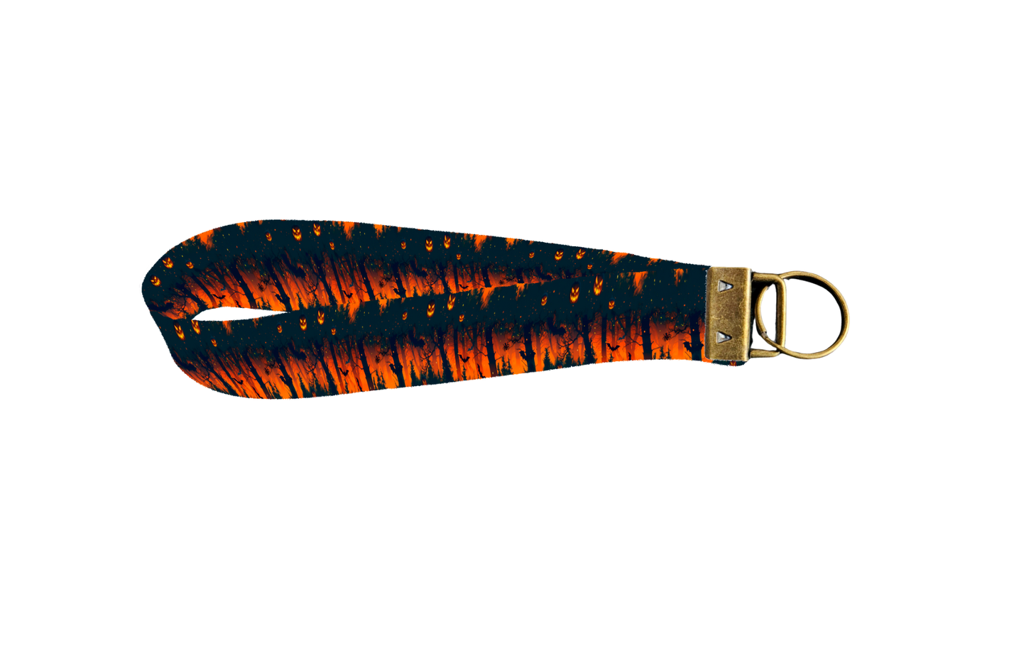 Porte Clés de poignet - Halloween - Forêt Hantée