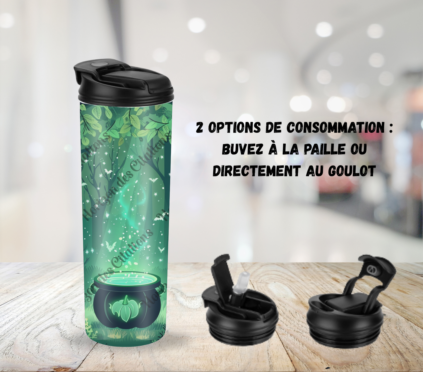 Tumbler 20oz - Halloween - Forêt Enchantée