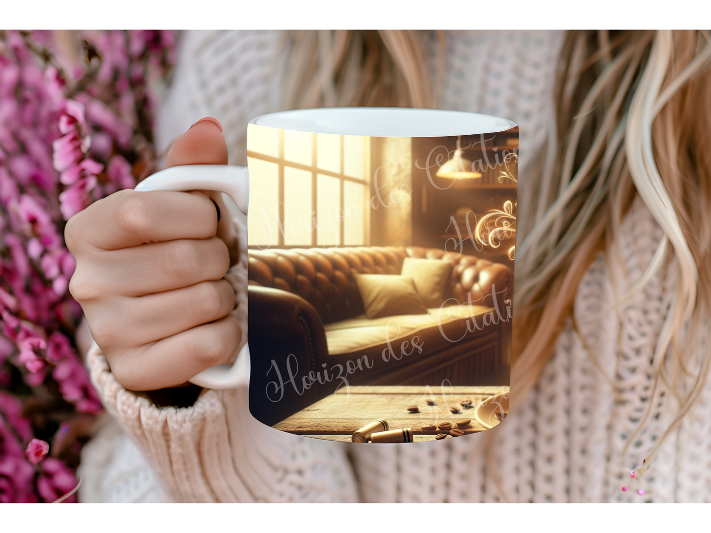 Tasse - 11oz - Humour - Café : Recharge en cours
