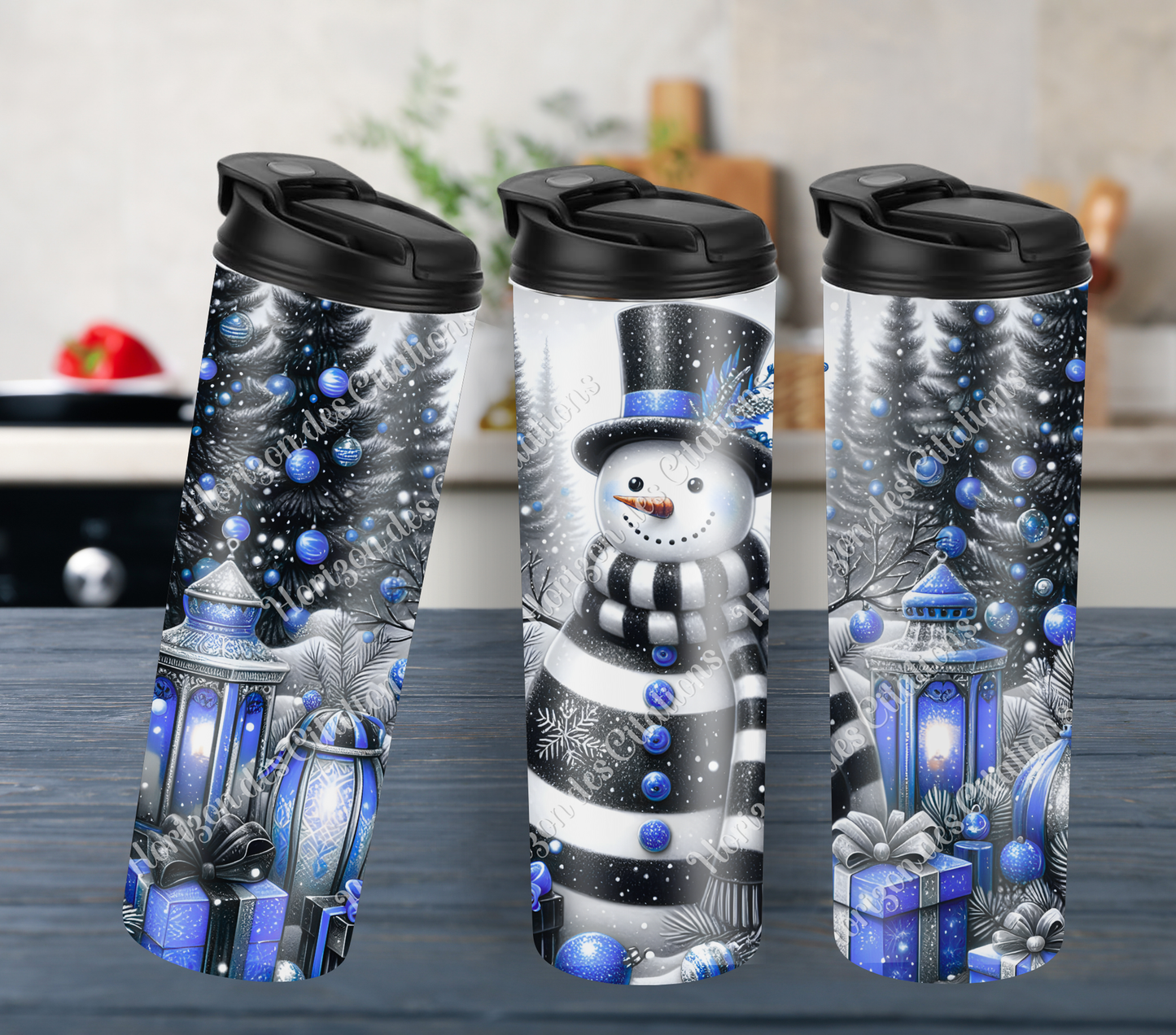 Tumbler 20oz - Noël - Bonhomme Chic
