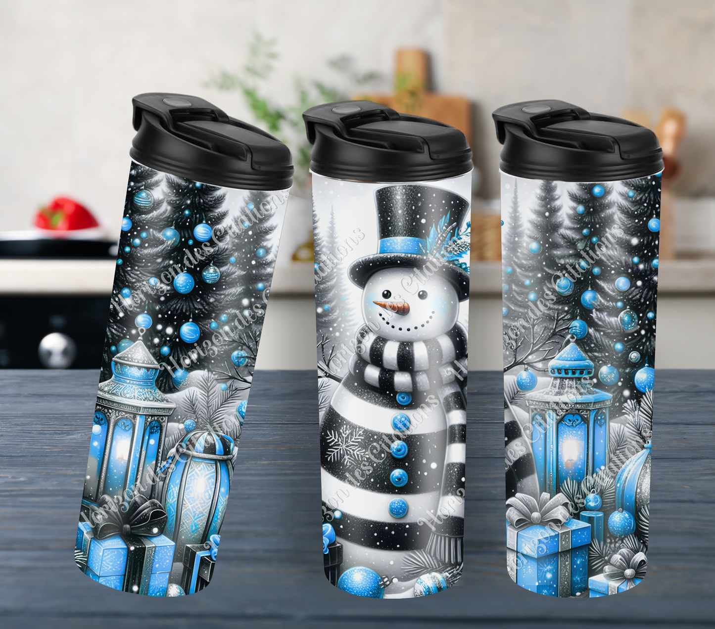 Tumbler 20oz - Noël - Bonhomme Chic