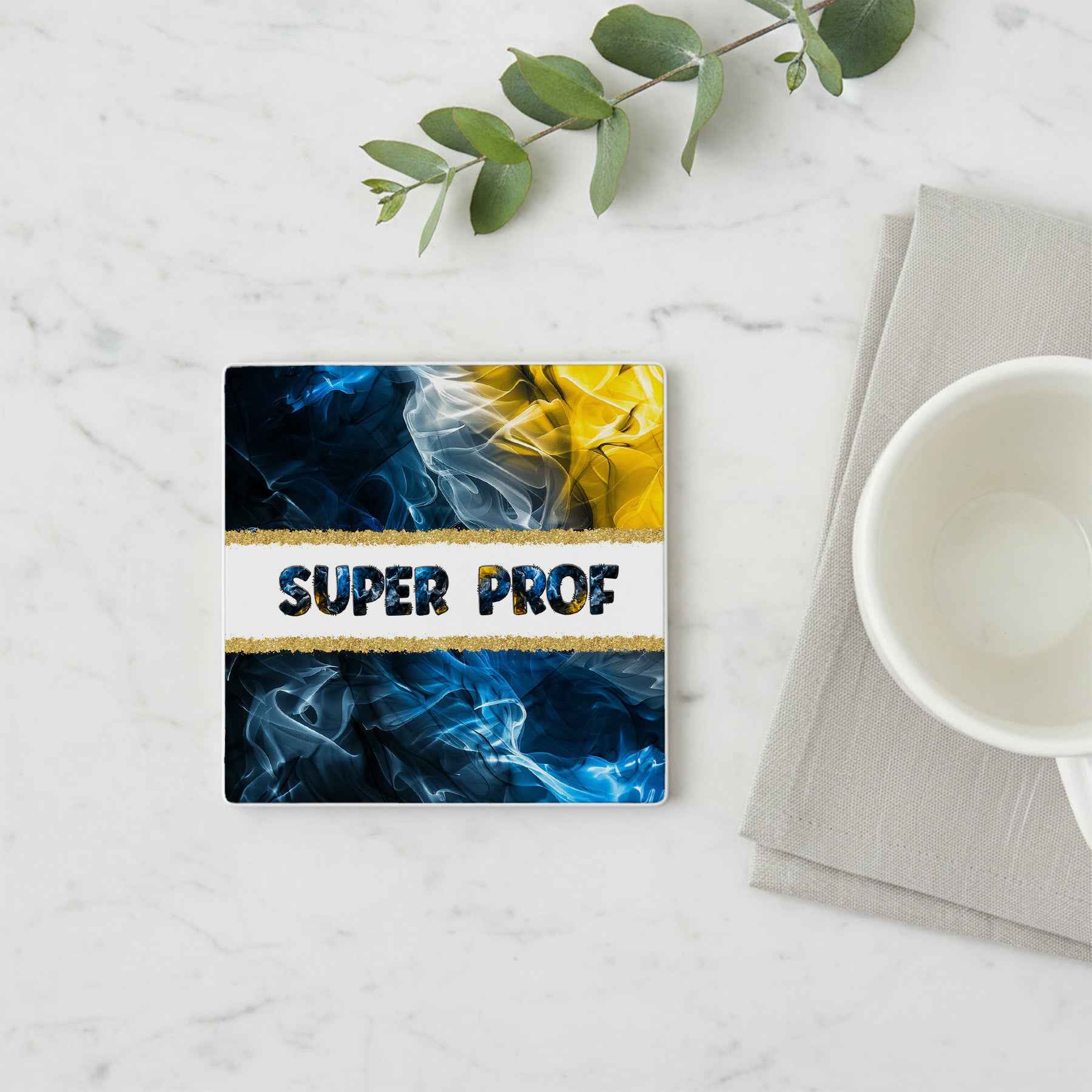 Dessous de verre 10x10 - Super Prof