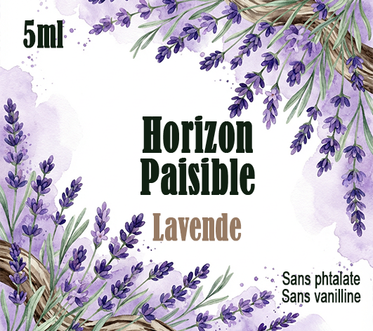 Fragrance pour Assainisseur d'air en feutre Horizon Paisible - 5ml