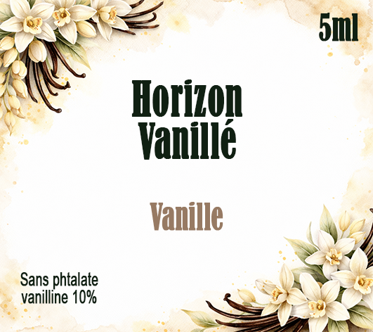Fragrance pour Assainisseur d'air en feutre Horizon Vanillé - 5ml