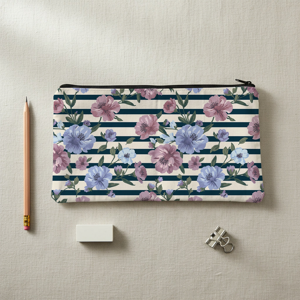 Étui polyvalent – Fleurs Marines