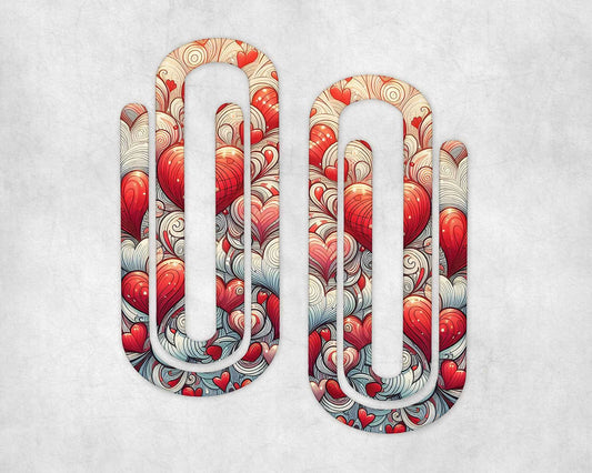 Trombone géant en acrylique - ST-Valentin - Tourbillon de Cœurs