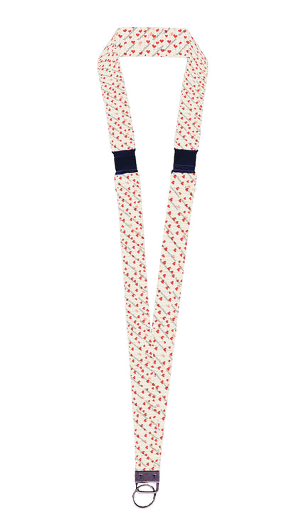 Porte-Clés en Tissu - St-Valentin - Ballons d'Amour