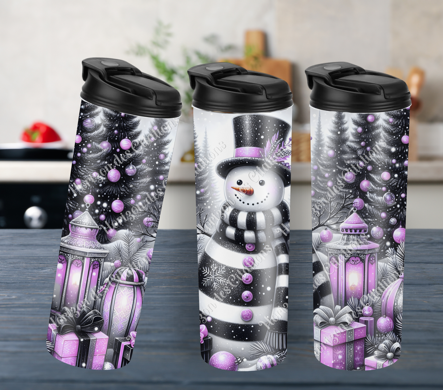 Tumbler 20oz - Noël - Bonhomme Chic