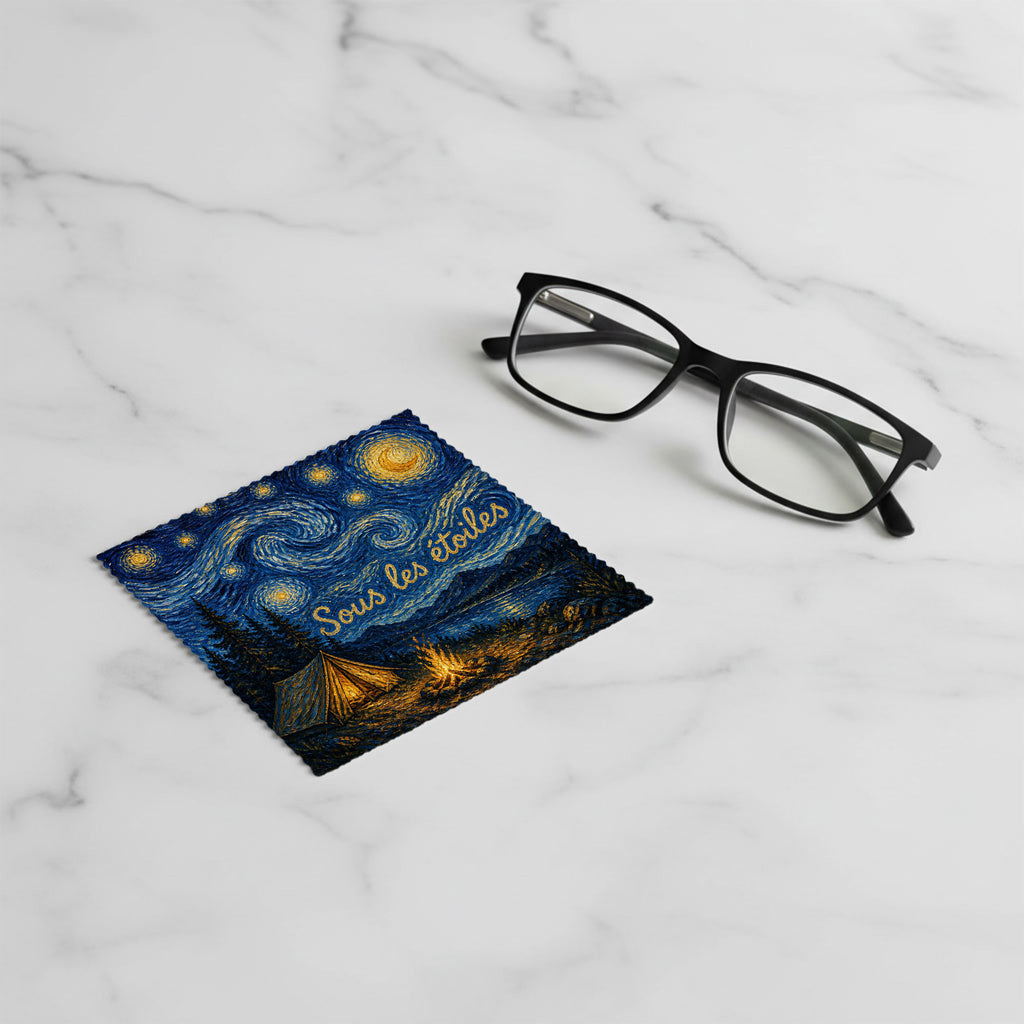 Lingette Microfibre pour lentilles - Sous les étoiles