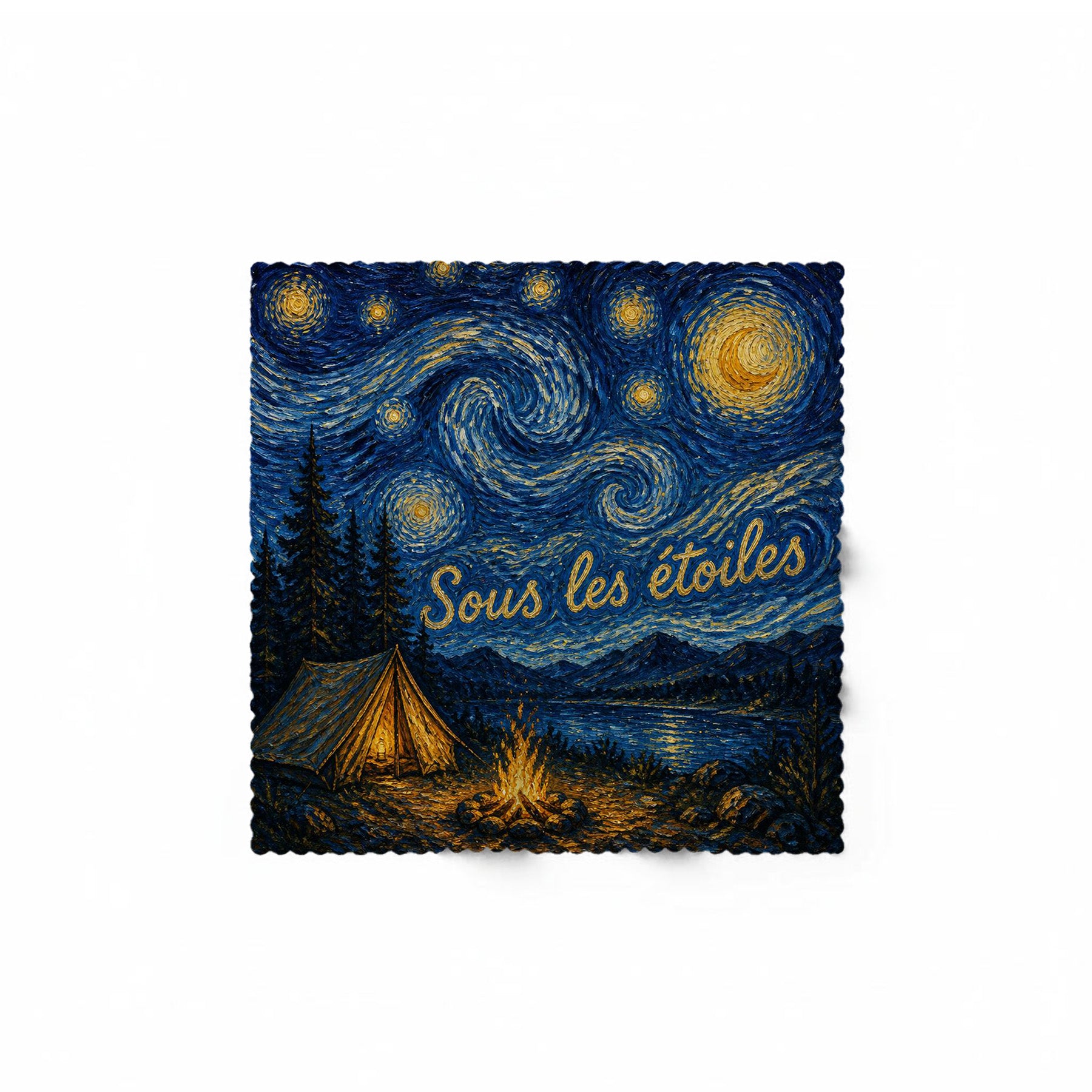 Lingette Microfibre pour lentilles - Sous les étoiles