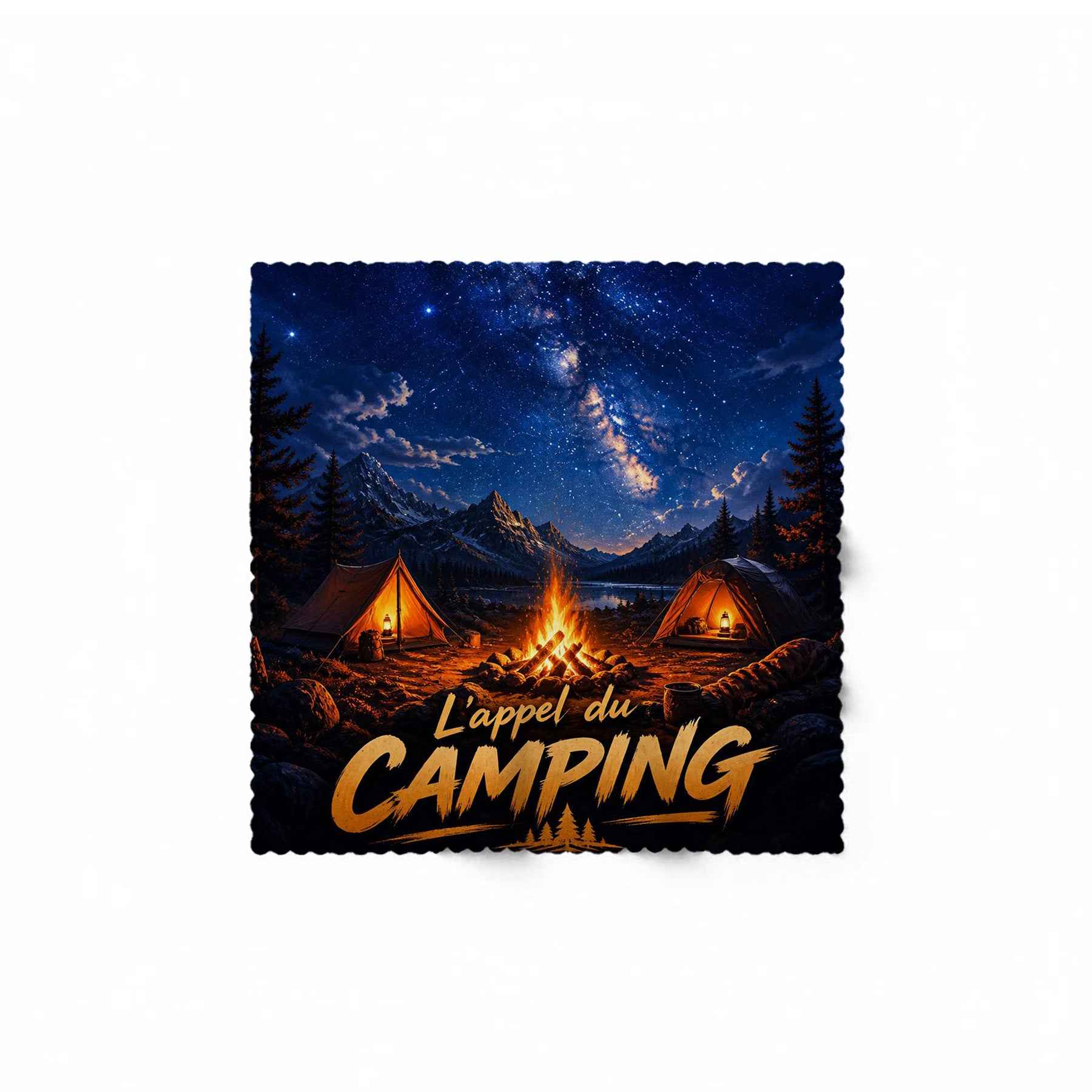 Lingette Microfibre pour lentilles - L'appel du camping