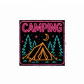 Lingette Microfibre pour lentilles - Camping Neon