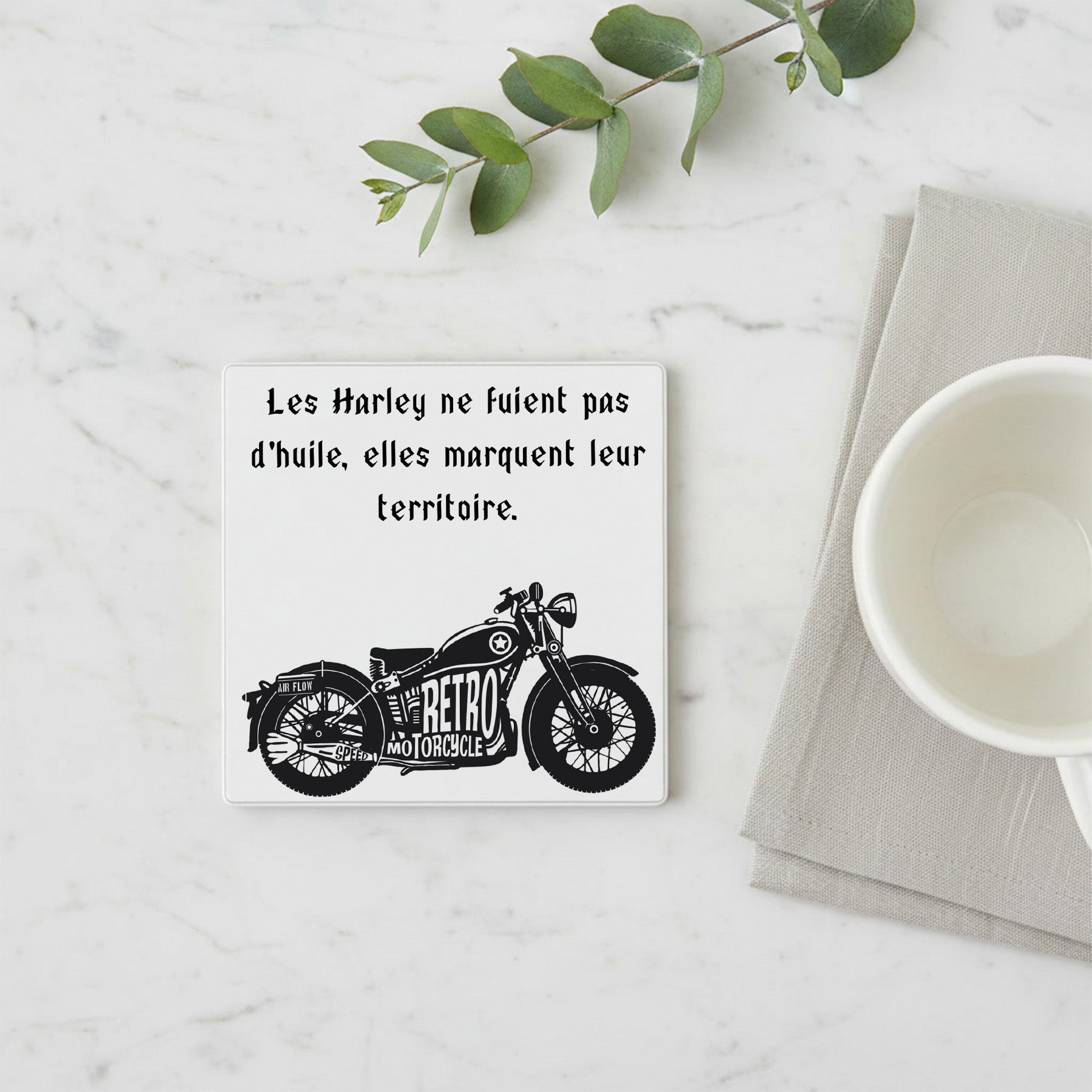 Sous-verre – Série Moto