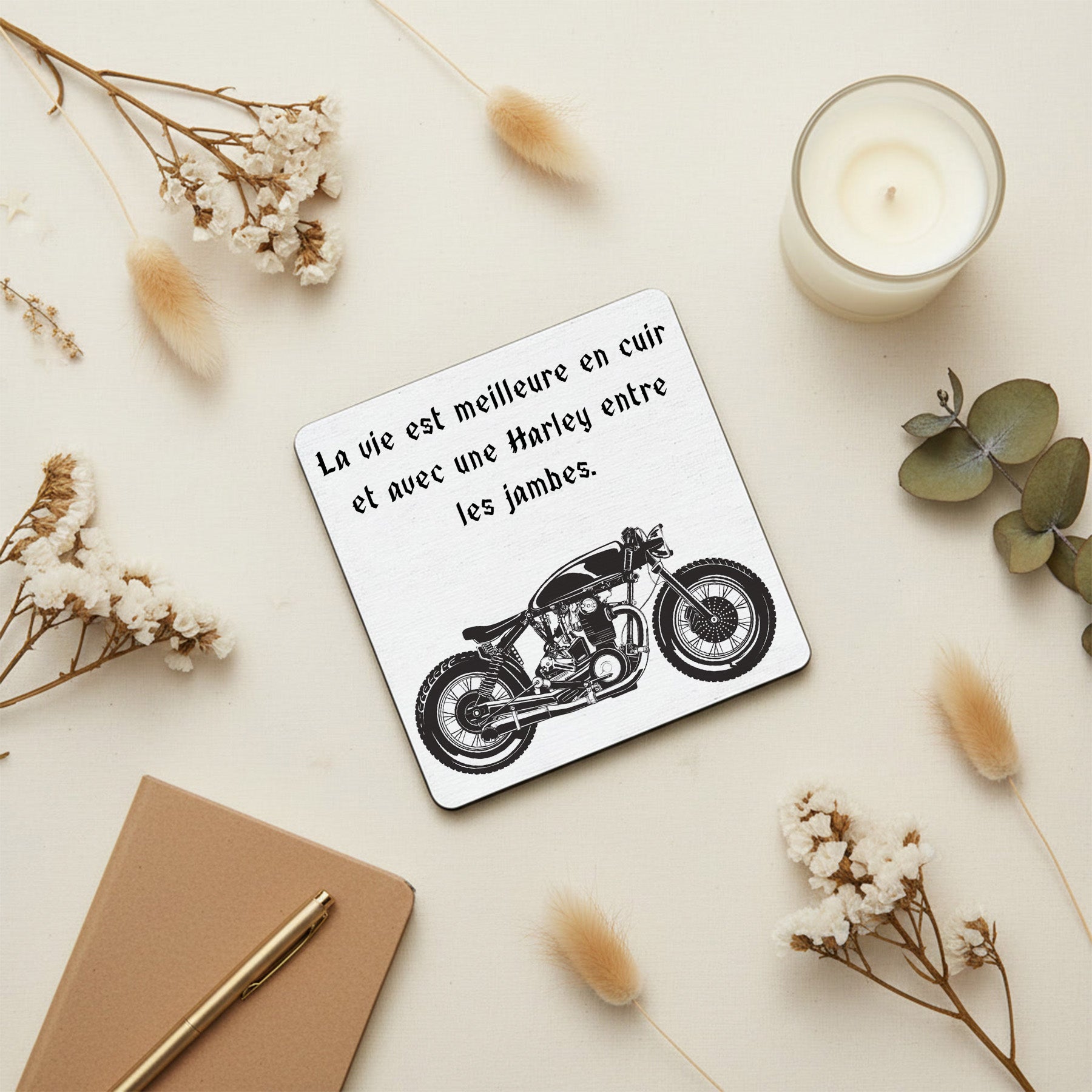 Sous-verre – Série Moto