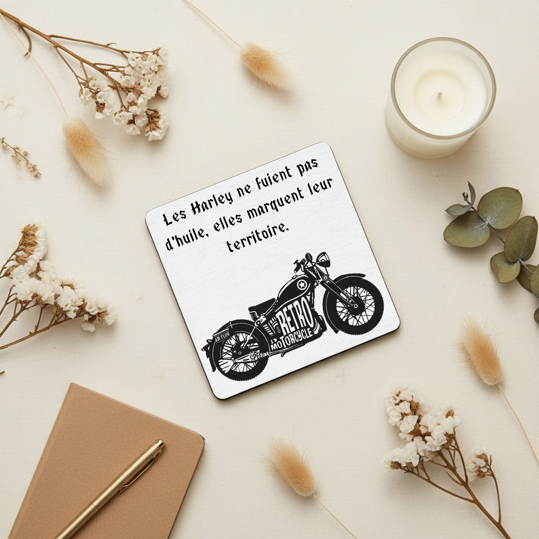 Sous-verre – Série Moto