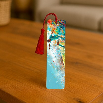 Signet en aluminium avec pompon - Soccer 02