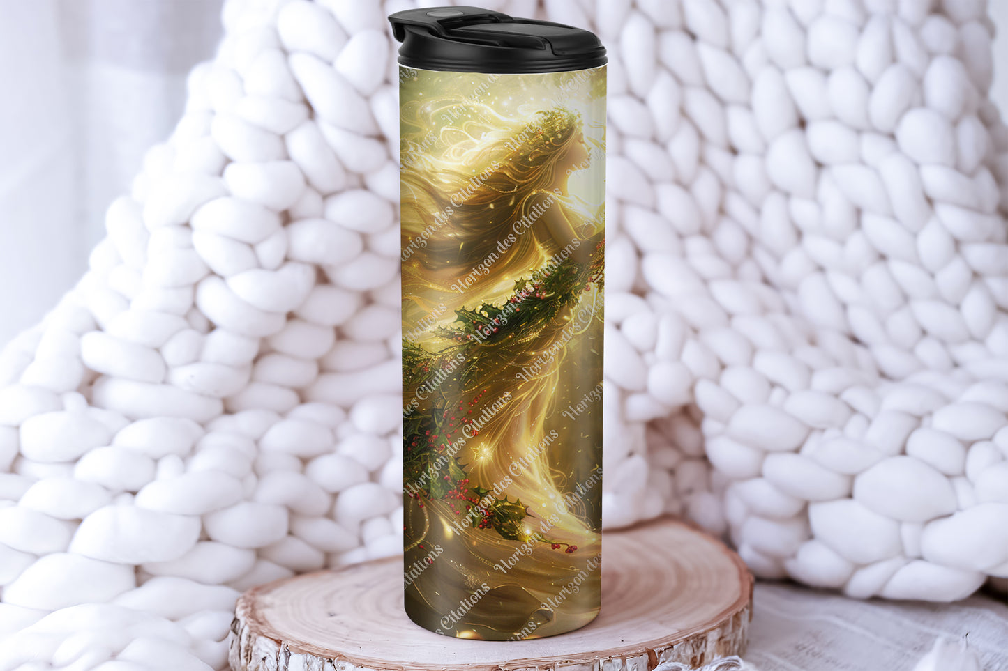 Tumbler 20oz - Noël - Fée de Noel 01