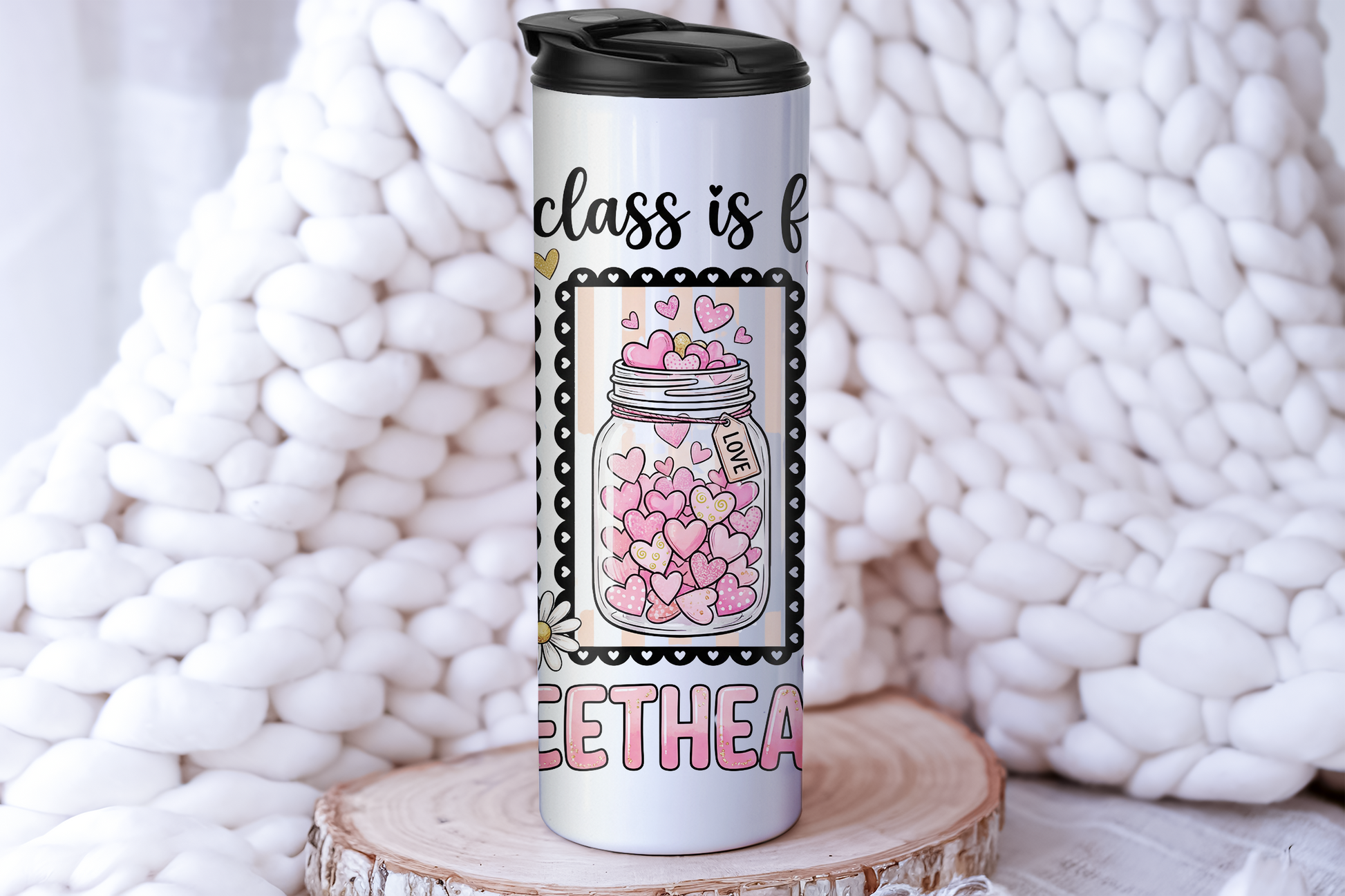 Tumbler 20oz (591ml) - ST-Valentin - Ma Classe Remplie d'Amour