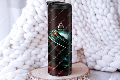 Tumbler 20oz - Noël - Émeraude Royale