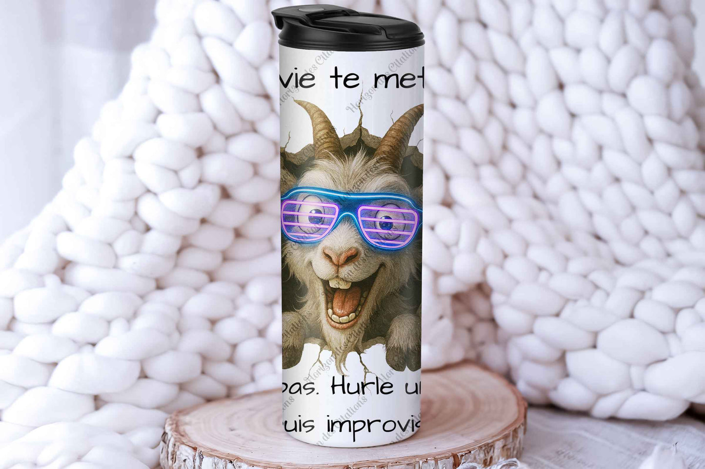 Quand la vie te met un mur - Chèvre