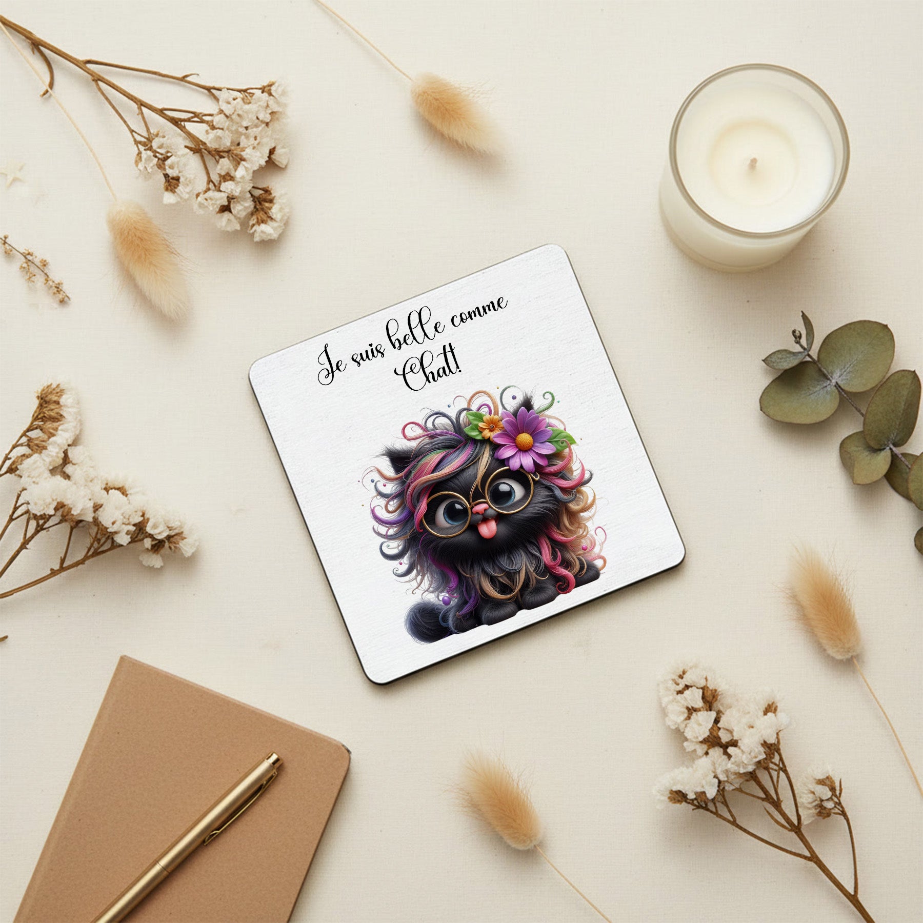 Sous-verre – Série Les Chats