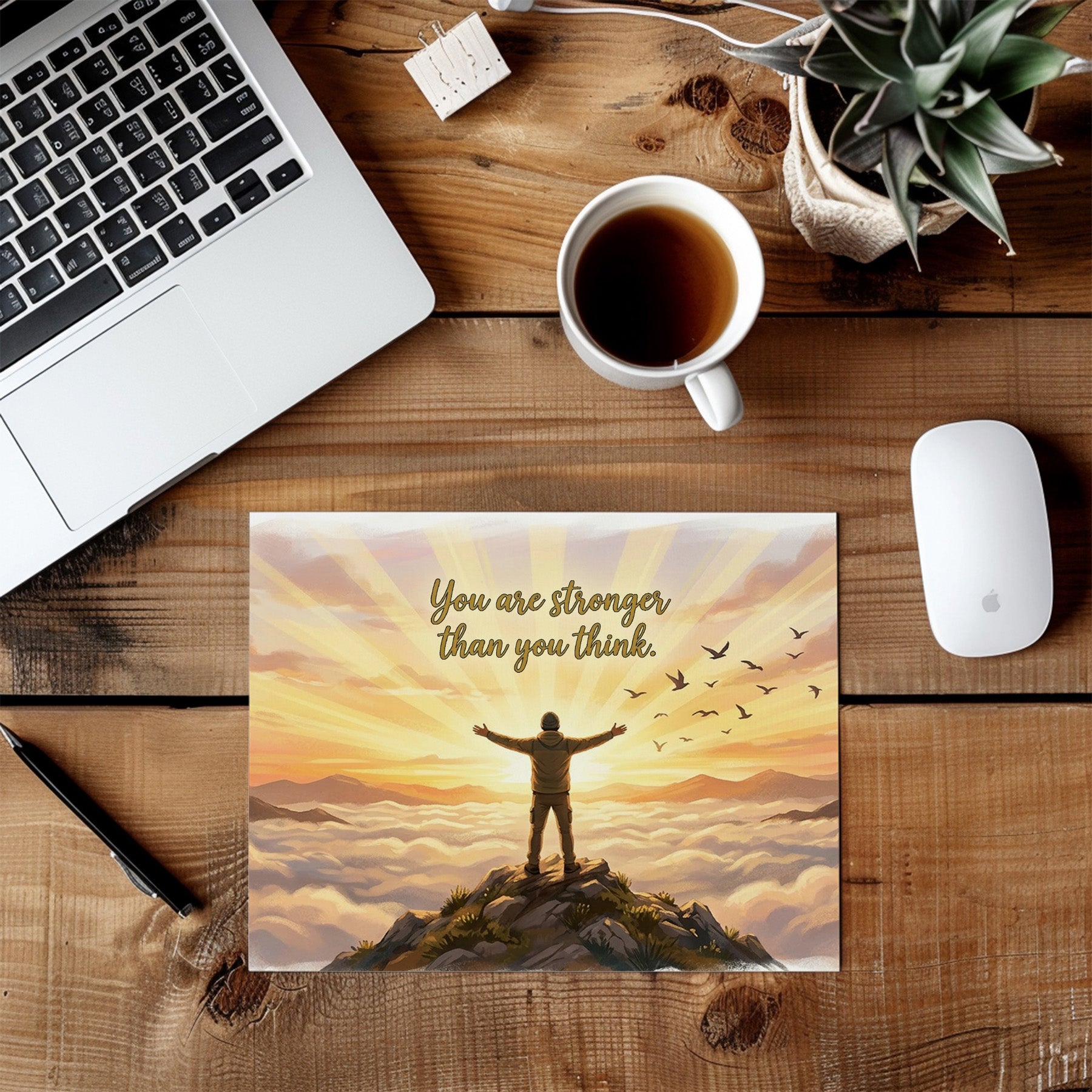 Tapis de souris – Plus fort que tu ne le crois