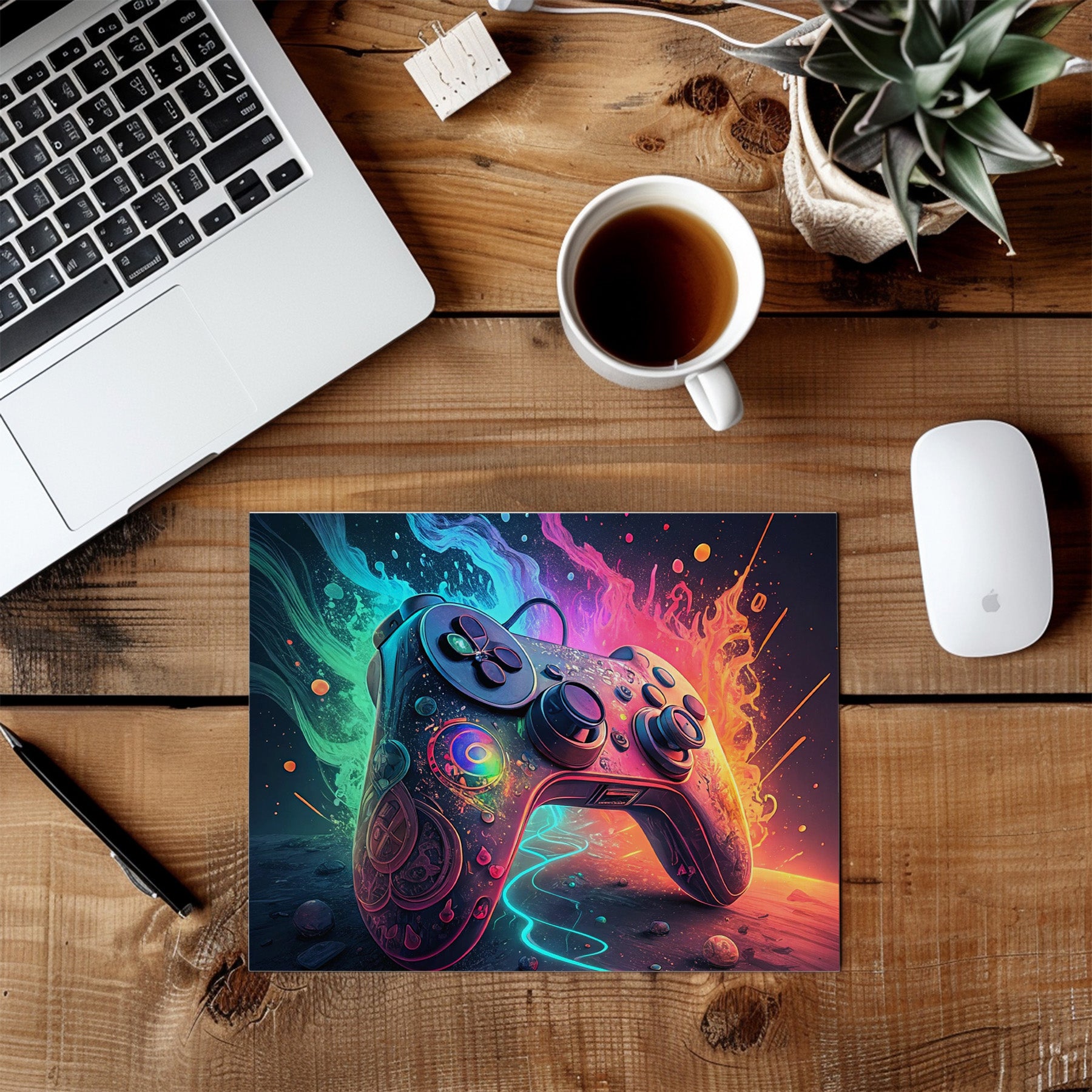 Tapis de souris – Explosion Tie-Dye Gamer