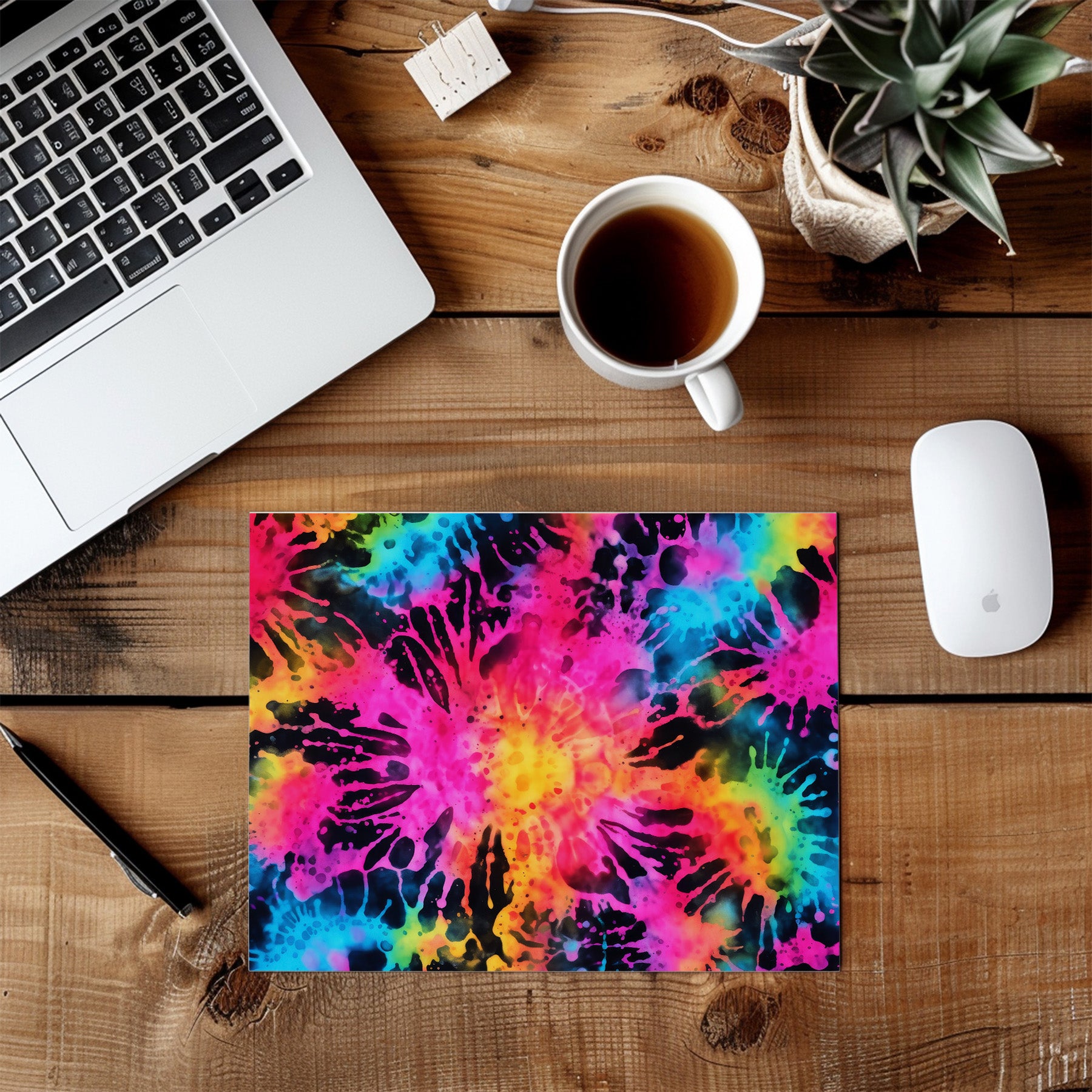 Tapis de souris – Explosion Tie-Dye