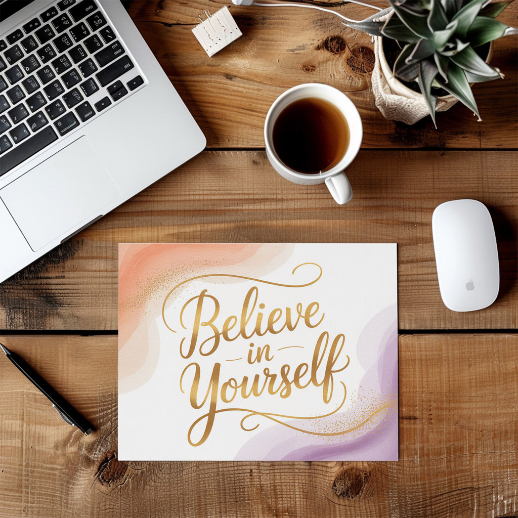 Tapis de souris – Believe in Yourself